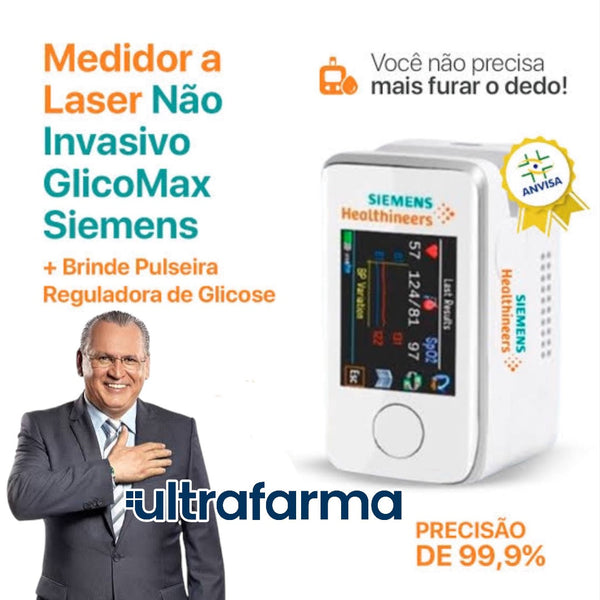 Medidor de Glicose Siemens [PRECISÃO DE 99,9%]