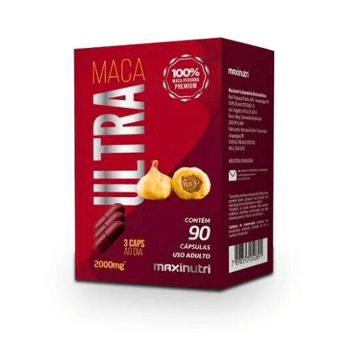 Maca Ultra 100% Maca Peruana 2000mg 90 Cápsulas